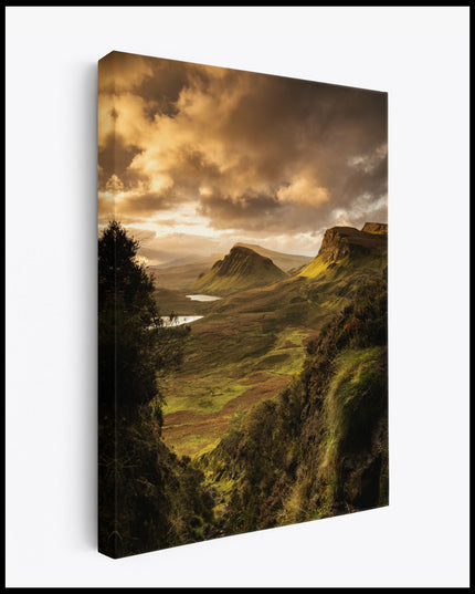 Scottish Mountain Landscape Canvas