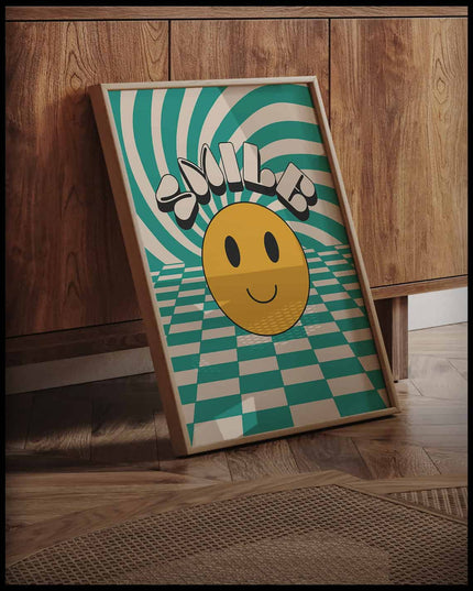 Smile Retro Poster