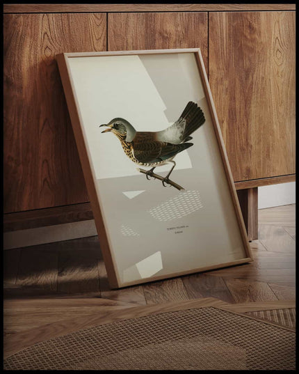 Turdus Pilaris Poster