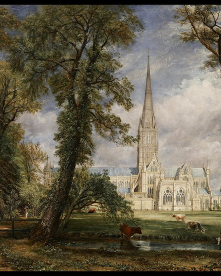 Salisbury Cathedral From The Bishops Garden