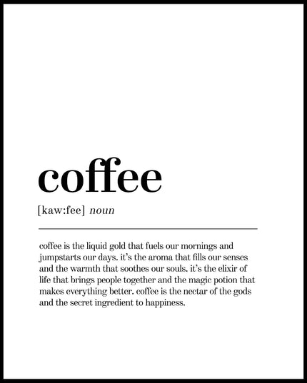 Definition Coffee