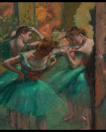 Dancers, Pink and Green