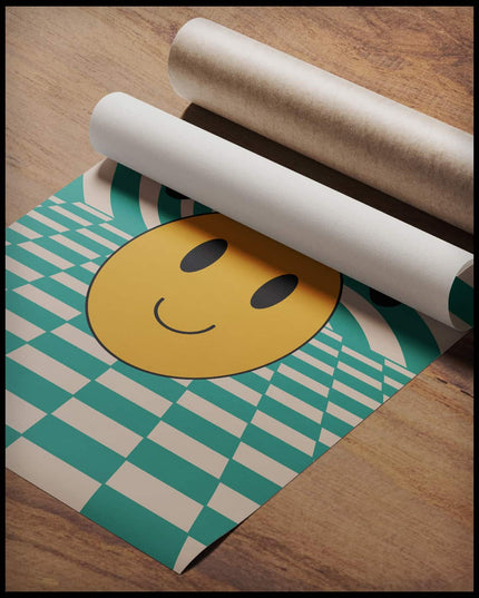 Smile Retro Poster