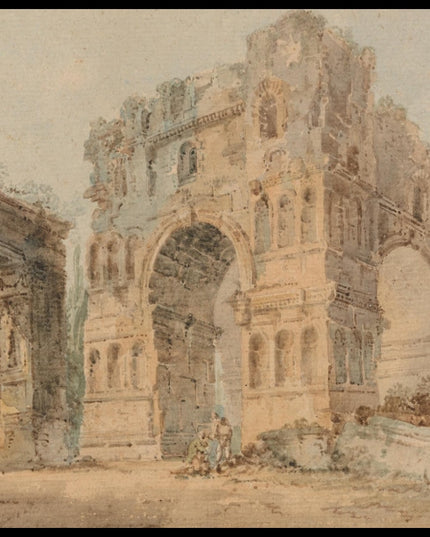 Arch of Janus, after Piranesi