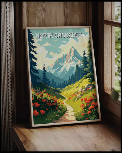 North Cascades National Park Poster