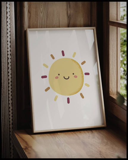 Happy Sun Children Poster