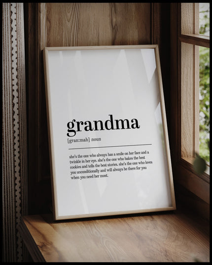 Definition Grandma